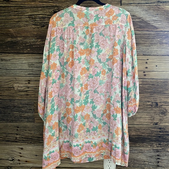 Sea Lustre Paige Mini Tunic Dress in Seaglass - Picture 2 of 5